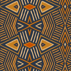 African tribal clearance print fabric